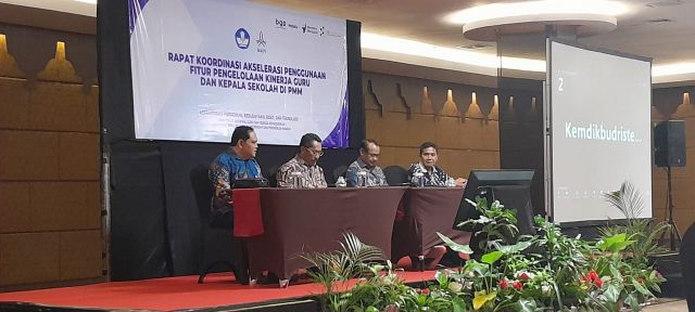 Rapat Koordinasi Akselerasi Penggunaan Fitur Pengelolaan Kinerja Guru dan Kepala Sekolah di PMM